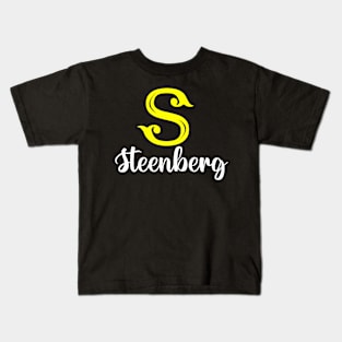 I'm A Steenberg ,Steenberg Surname, Steenberg Second Name Kids T-Shirt